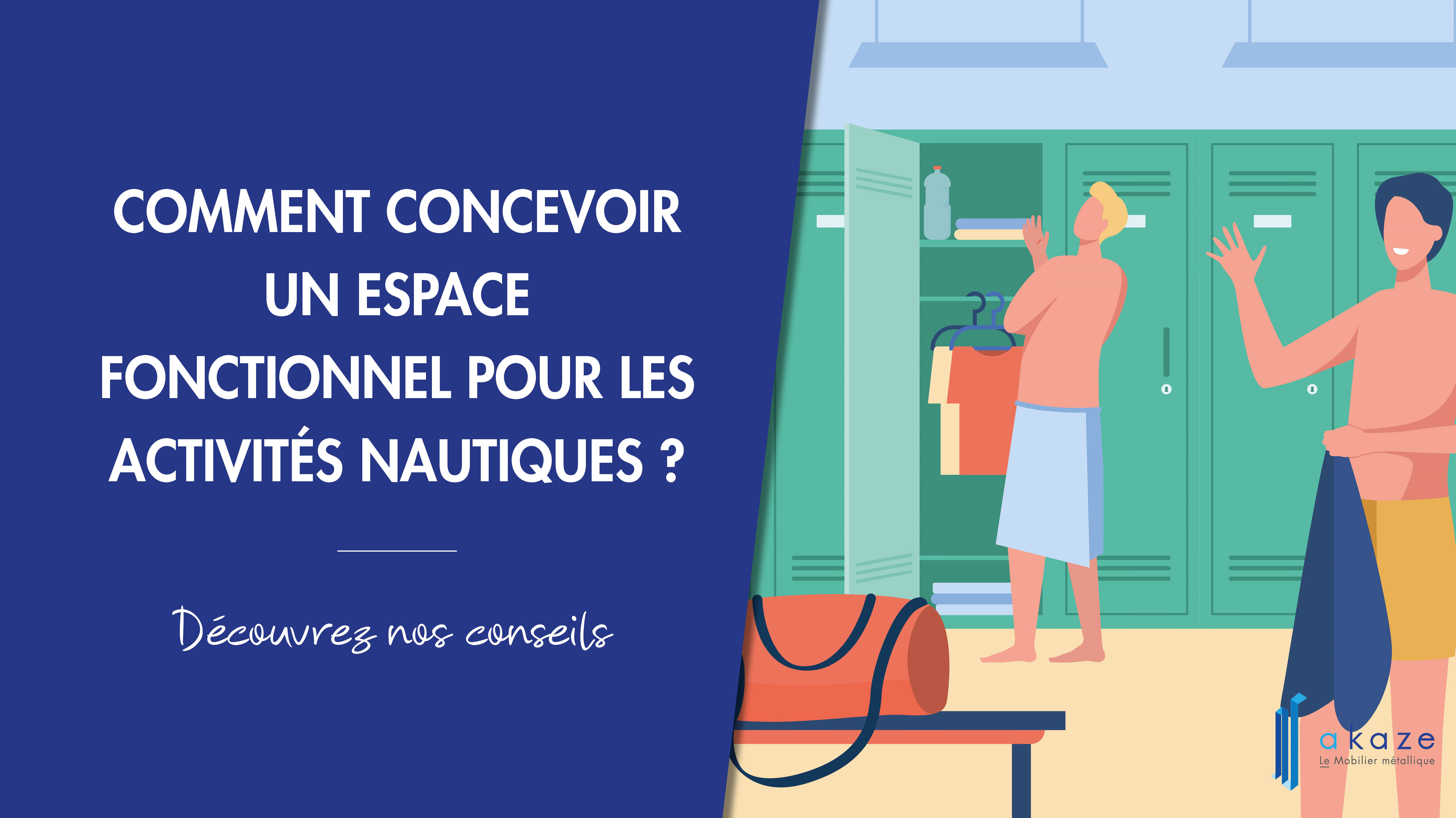 Vestiaire centre nautique : comment bien choisir l'aménagement pour vos plongeurs, sauveteurs et activités nautiques ? 